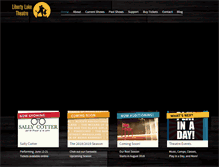 Tablet Screenshot of libertylaketheatre.com